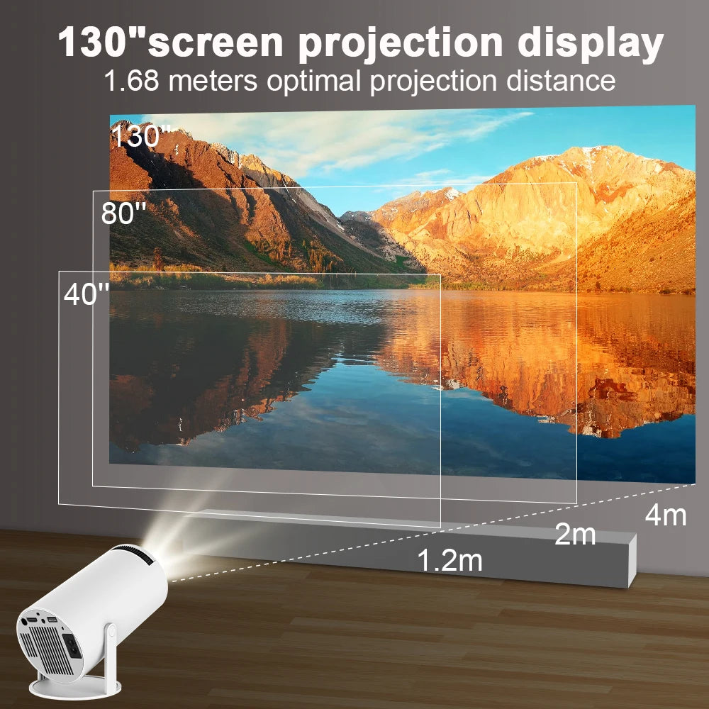 Home Cinema Outdoor portable Projector