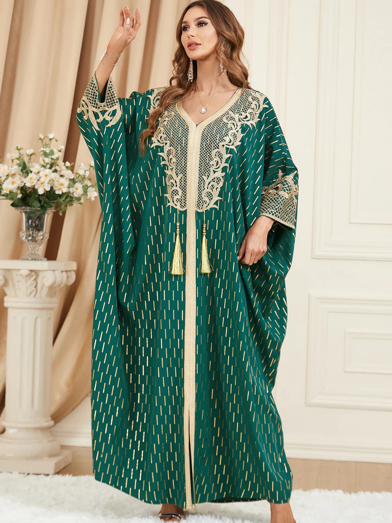 Elegant Turkan fashion Abaya