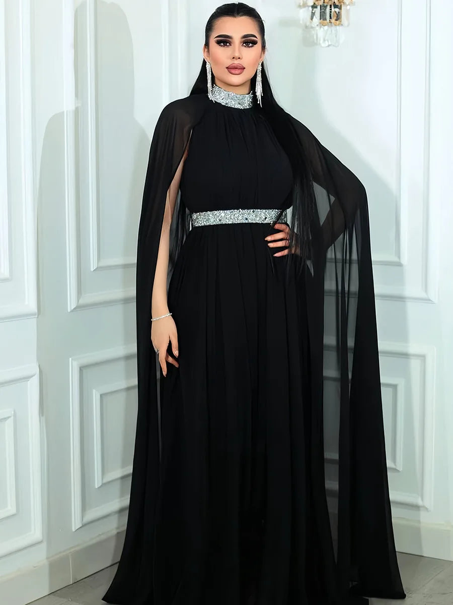 Chiffon Arabian Abaya