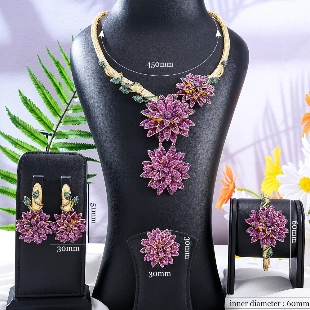 Bloom Jewelry Sets -Dubai Style