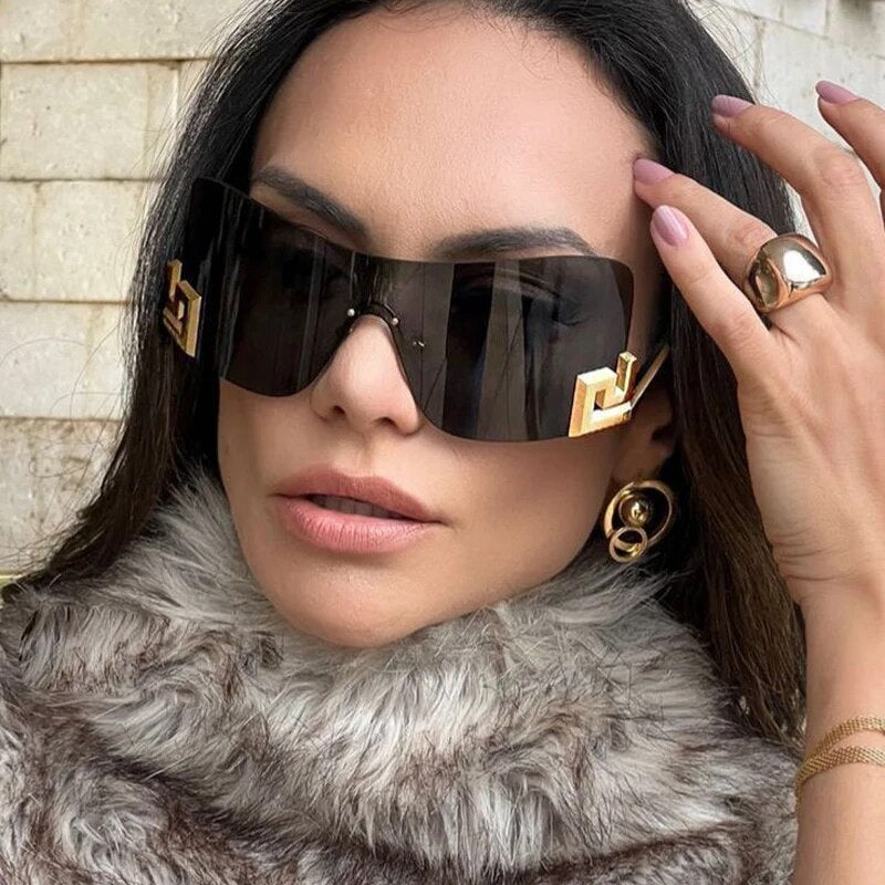 Oversized Luxury Sunglasses for Women