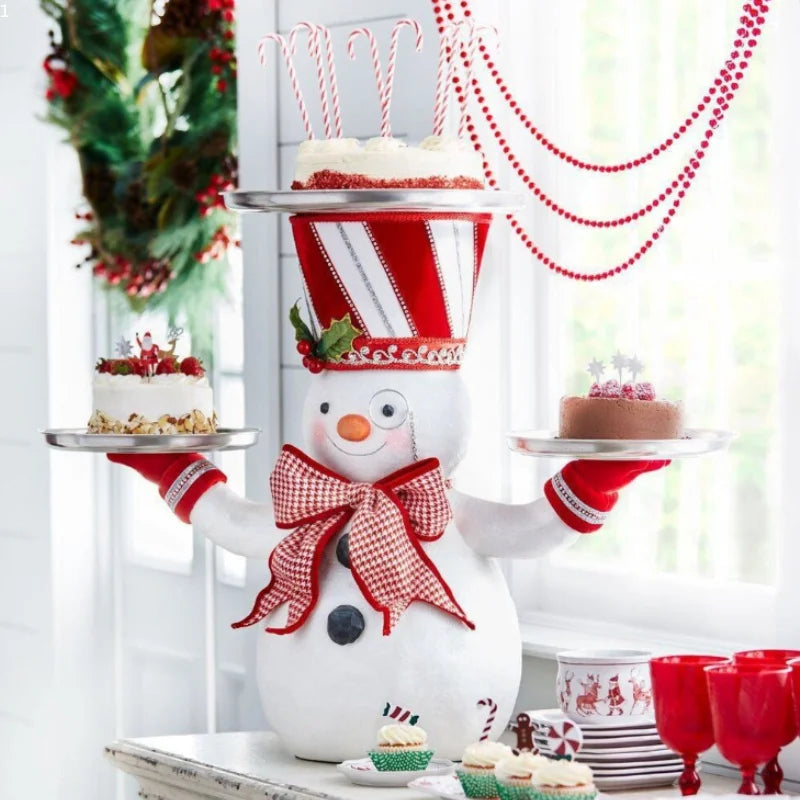 Santa Claus Cake and Dessert Stand