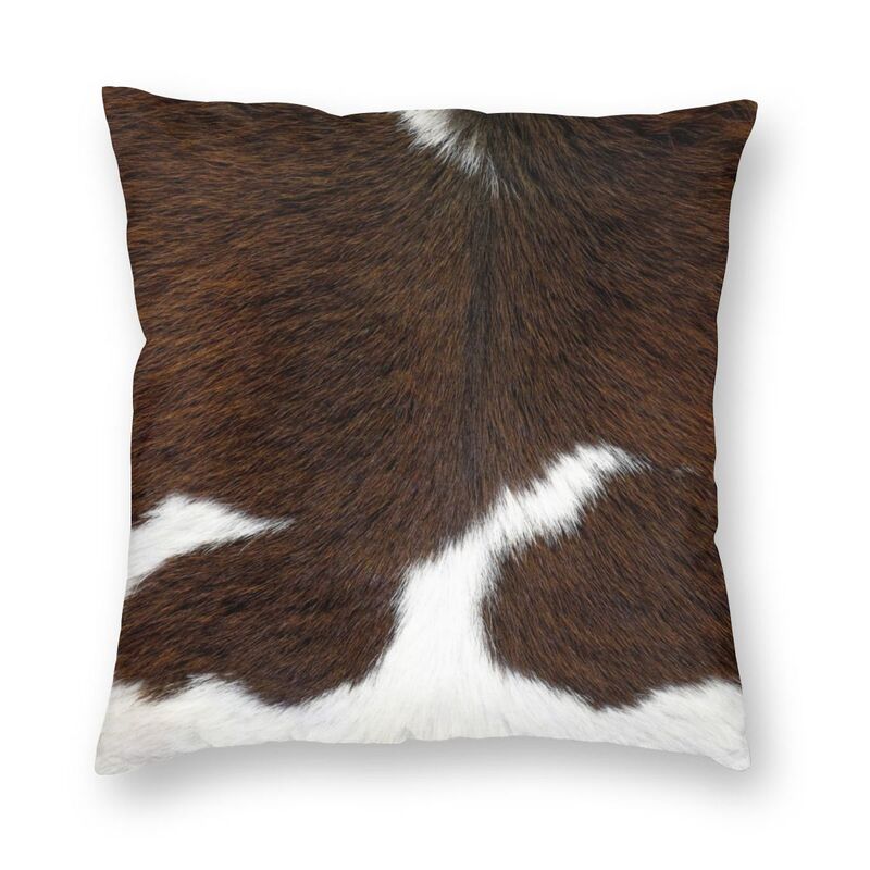 3D Printing Cow Fur Pillow Case For Sofa