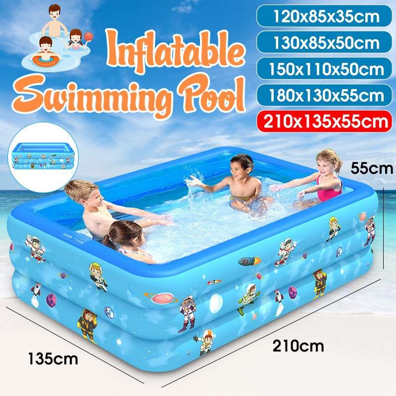 Outdoor Rectangular Inflatable Swimming Pool