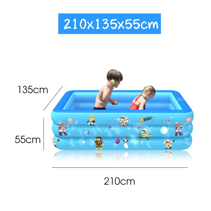 Outdoor Rectangular Inflatable Swimming Pool