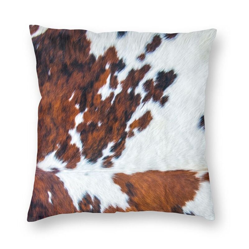 3D Printing Cow Fur Pillow Case For Sofa