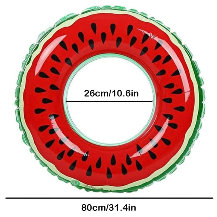 아이를 위한 수박 팽창식 수영장 부유물 원형 수영 반지