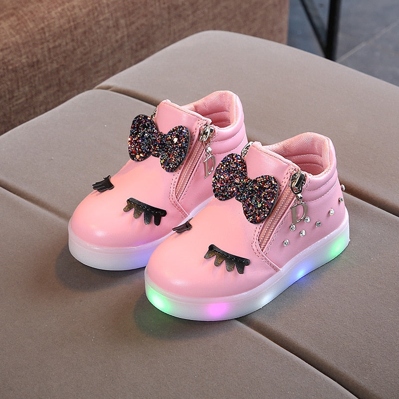 Glowing Sneakers with Led for kids