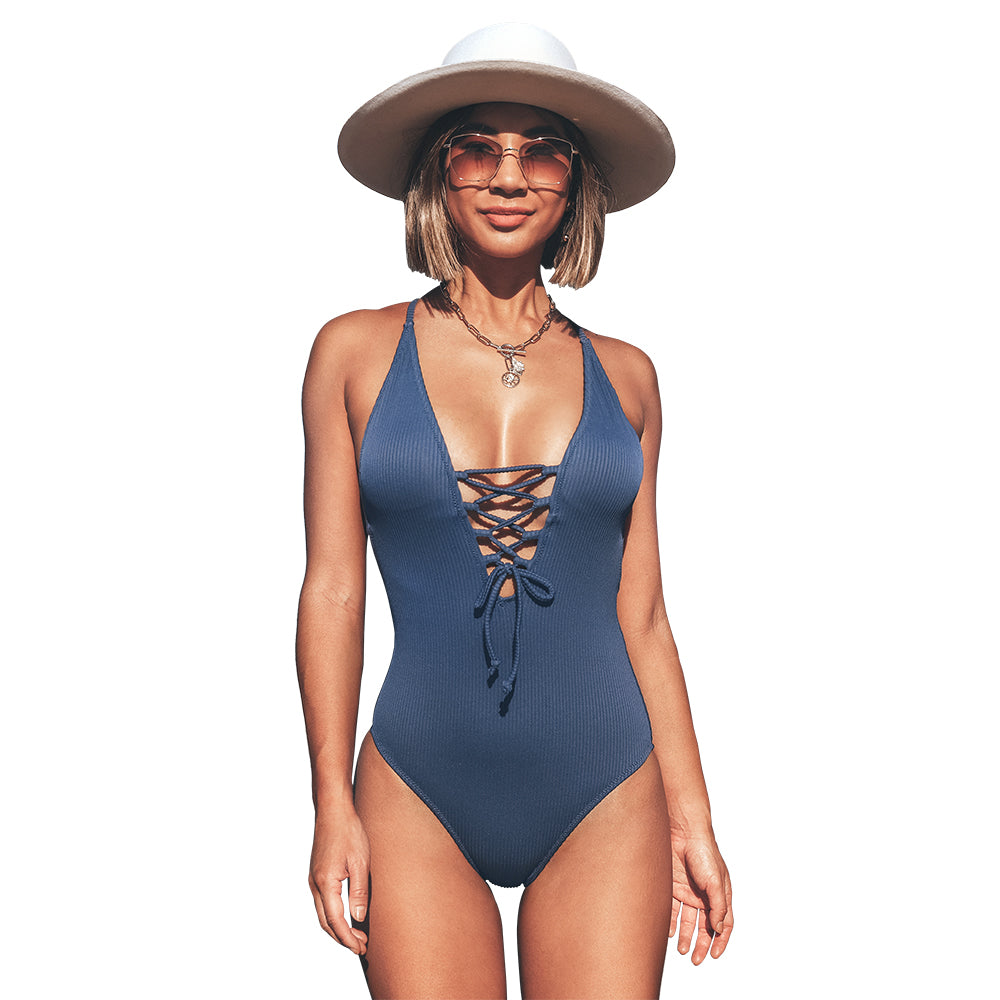 One-piece Swimsuit Backless
