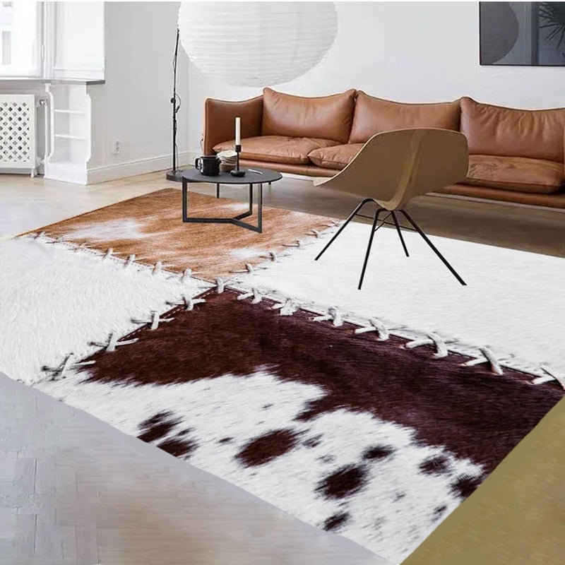 Animal Pattern Printed Carpets for Living Room