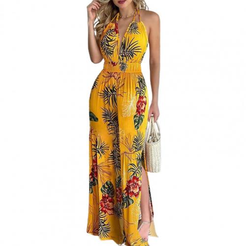 Boho Summer Sexy Floral Print Jumpsuits