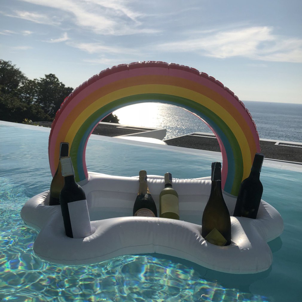 Summer Party Bucket Rainbow Cloud Cup Holder