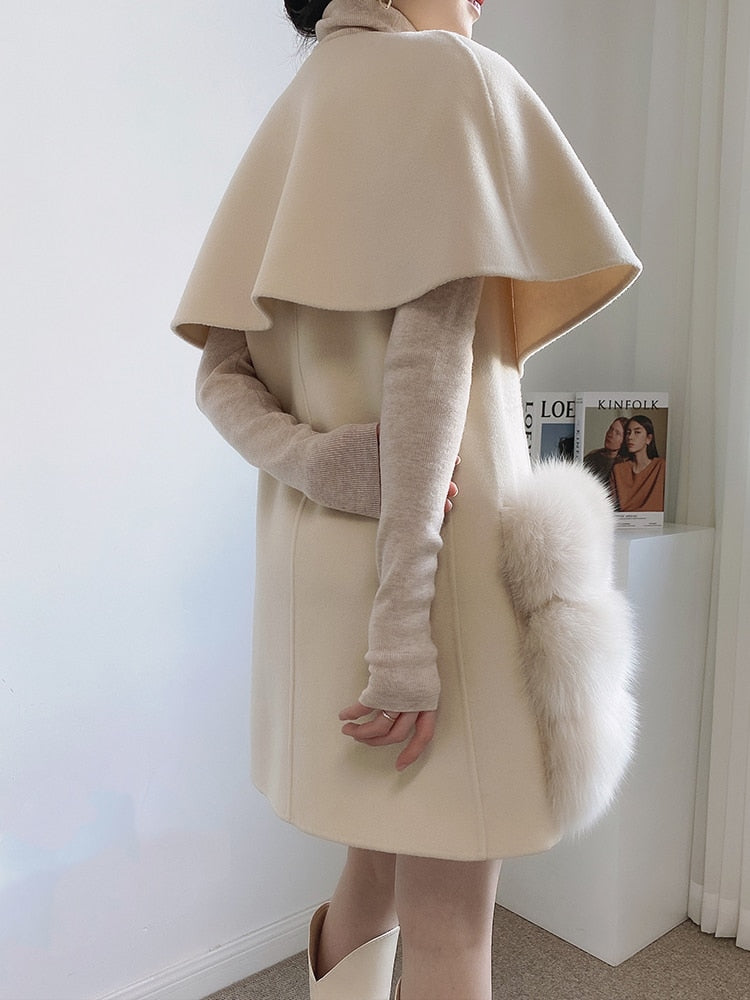 Luxury Long Real Fox Fur Jackets