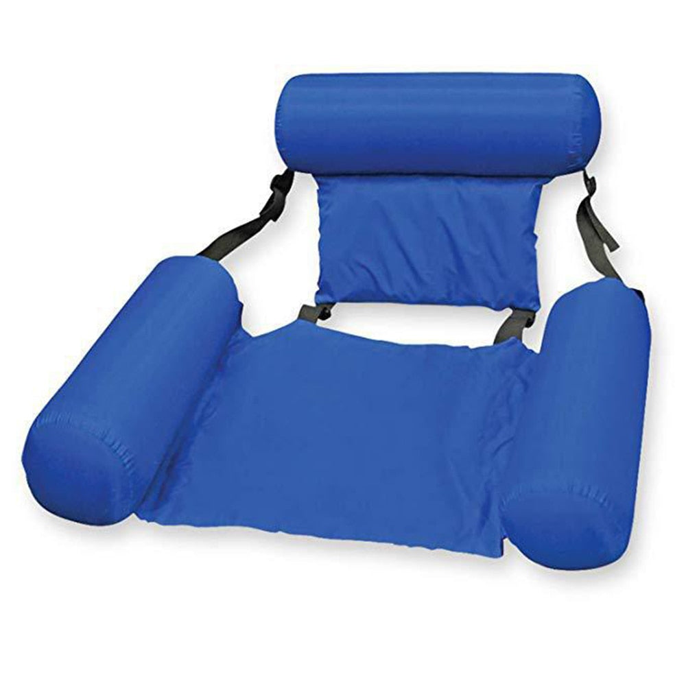 Lounger chair swimming pool summer inflatable float