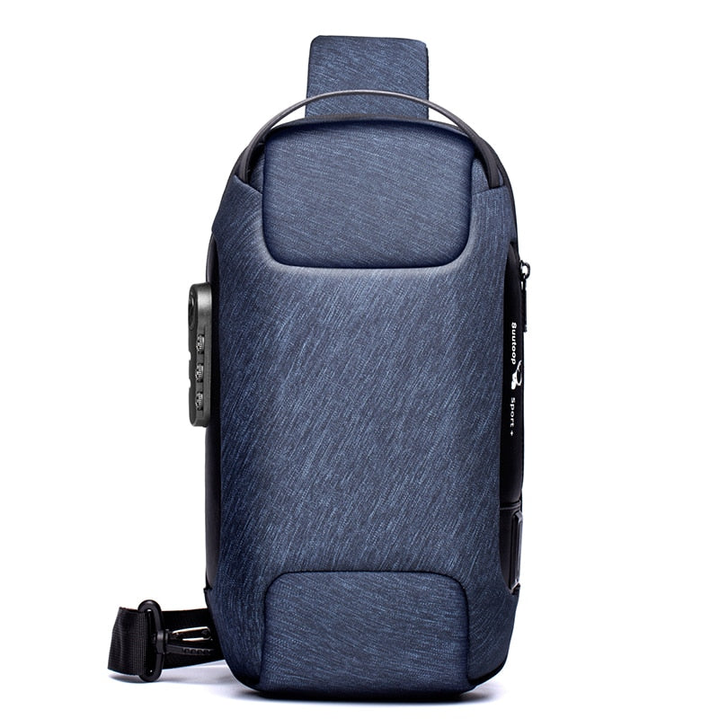 Anti-theft Shoulder Waterproof USB Oxford Crossbody Bag