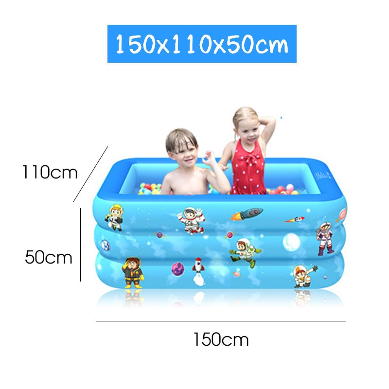 Outdoor Rectangular Inflatable Swimming Pool