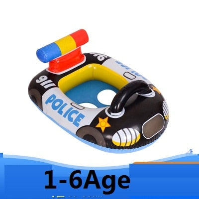 Inflatable Flamingo Kids Swimming Ring