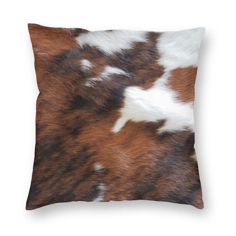 3D Printing Cow Fur Pillow Case For Sofa