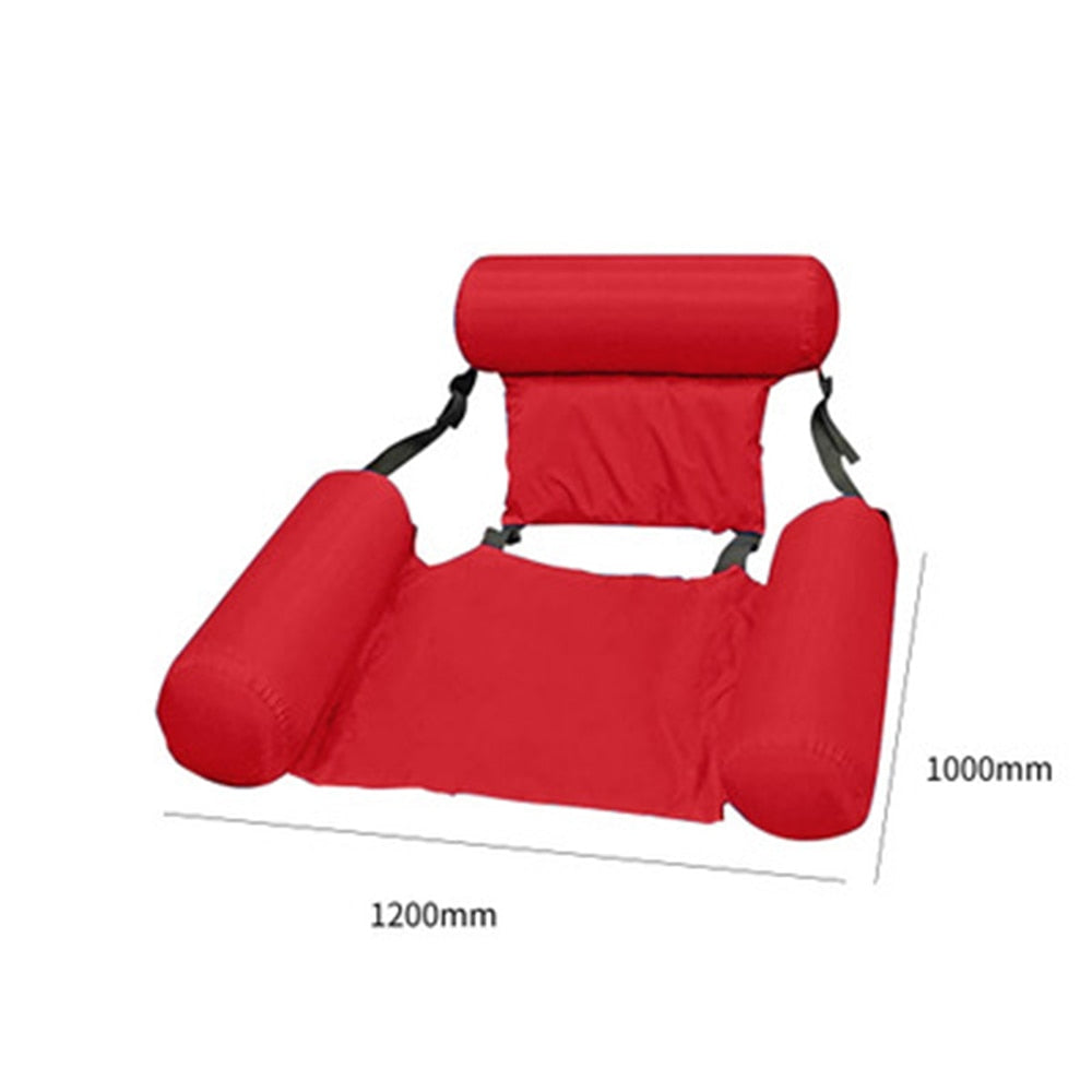 Lounger chair swimming pool summer inflatable float