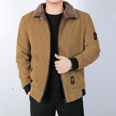 Casual Corduroy Cotton Coat