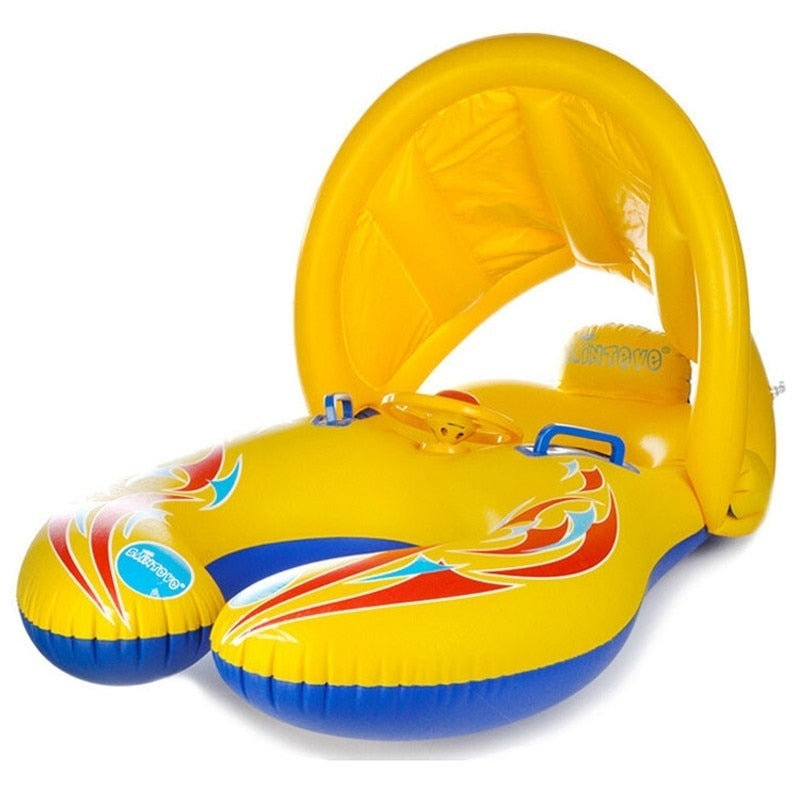 Inflatable Safety Swimming Ring Float Seat
