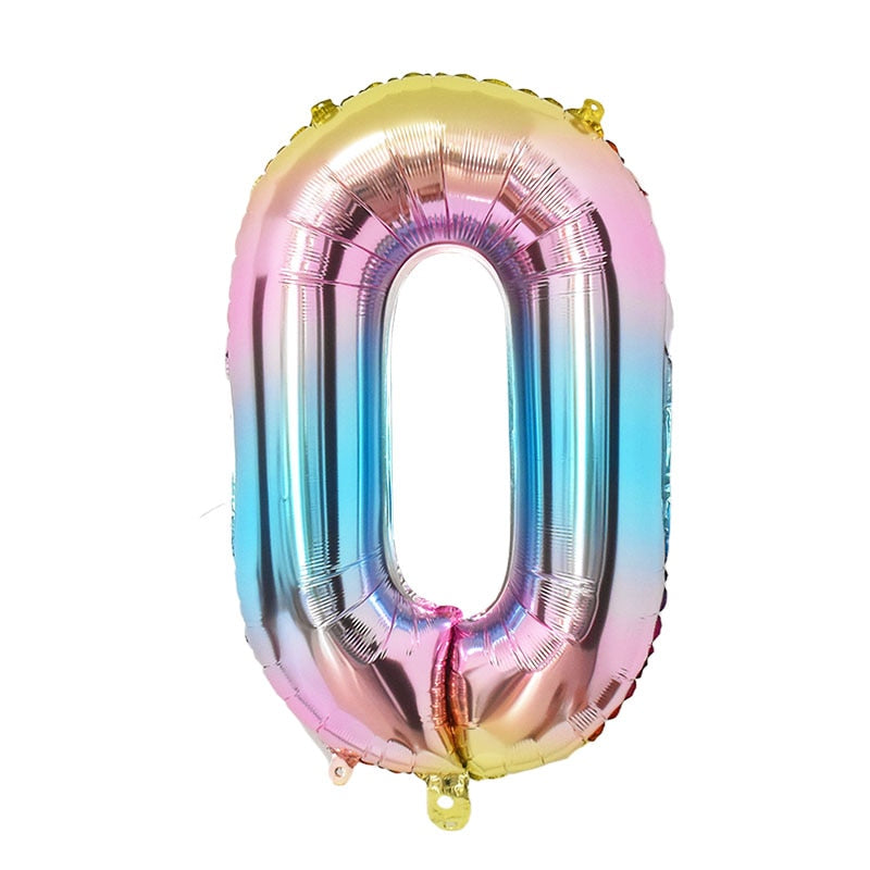 Unicorn Foil Balloons Birthday Party Theme