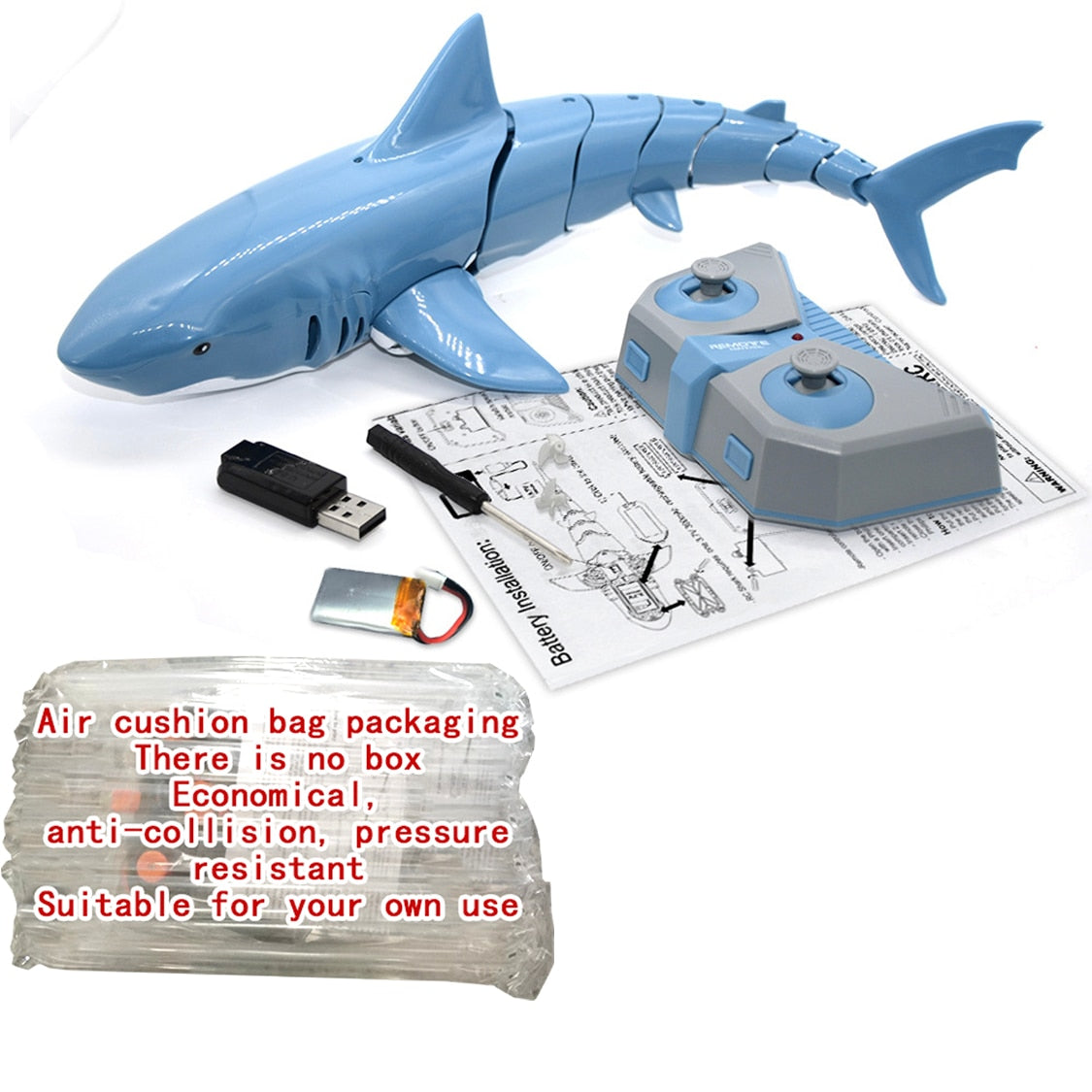 Remote Control Shark Toy Robots RC Electric Sharks toy