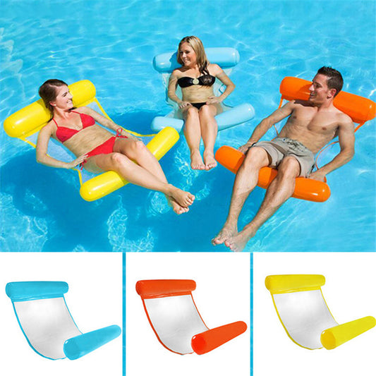 Lounger chair swimming pool summer inflatable float