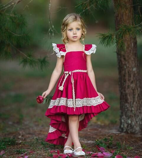공주 아기 소녀 드레스