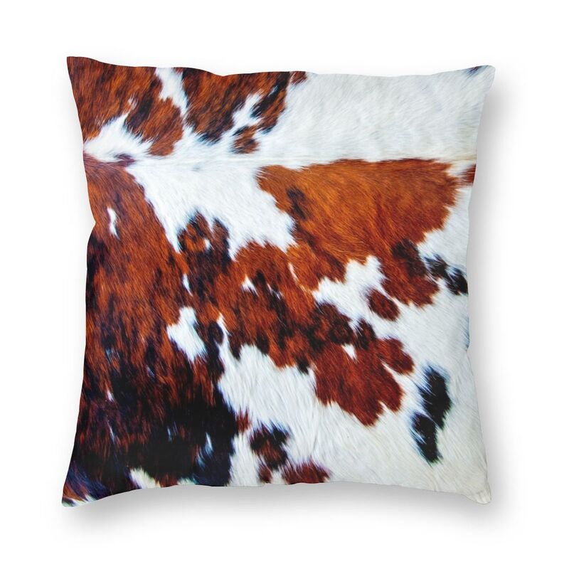 3D Printing Cow Fur Pillow Case For Sofa