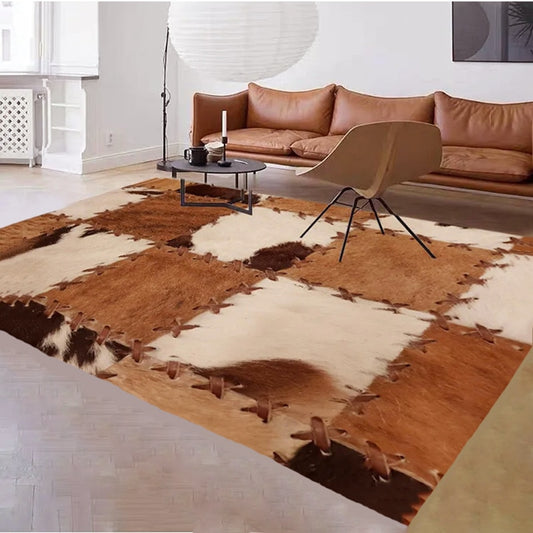 Animal Pattern Printed Carpets for Living Room