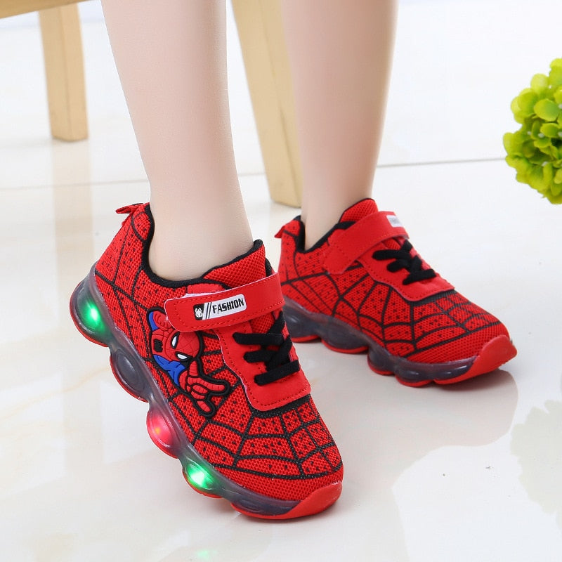 New Spiderman Cartoons Kids Shoes