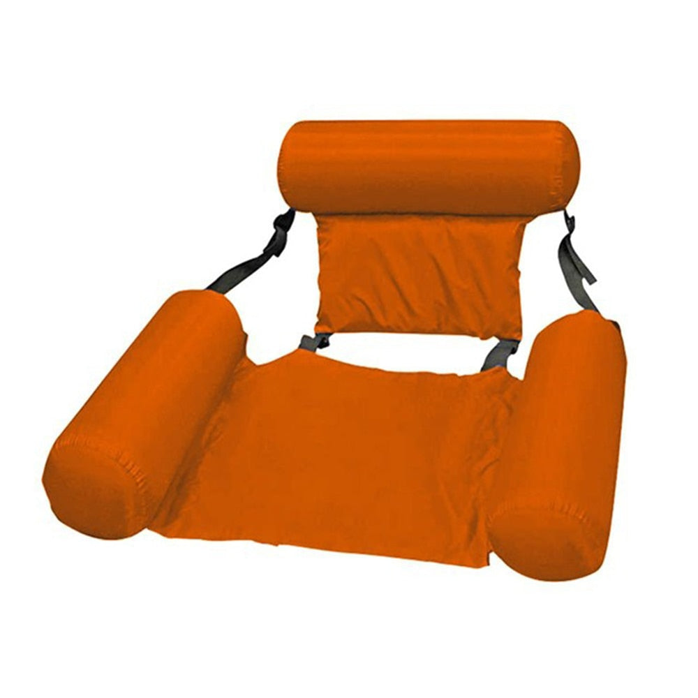 Lounger chair swimming pool summer inflatable float