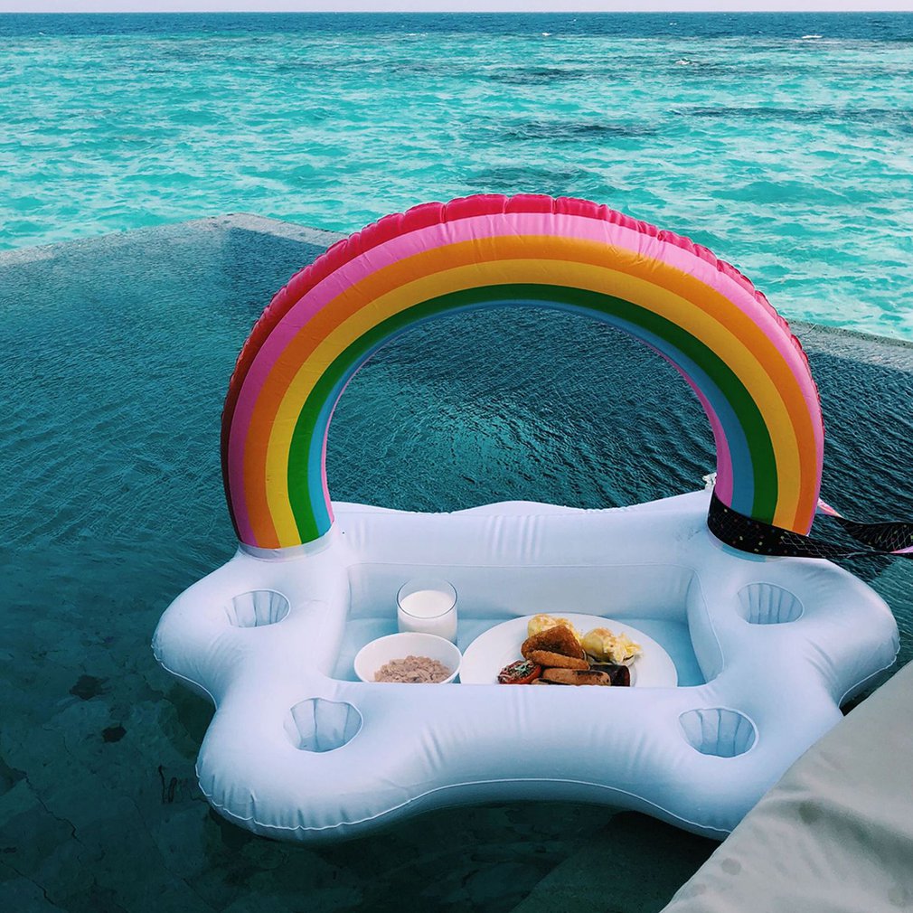 Summer Party Bucket Rainbow Cloud Cup Holder