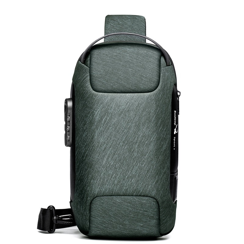 Anti-theft Shoulder Waterproof USB Oxford Crossbody Bag