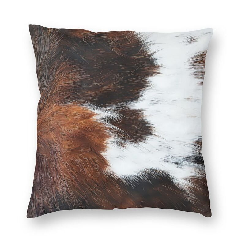 3D Printing Cow Fur Pillow Case For Sofa