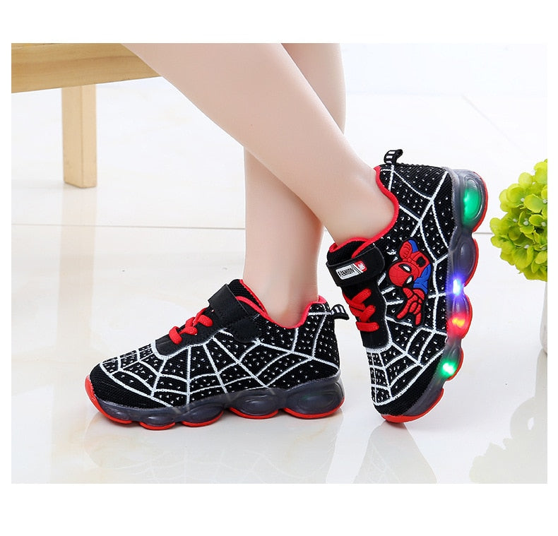 New Spiderman Cartoons Kids Shoes