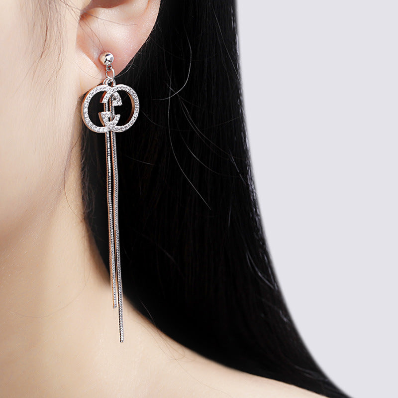 Double g women fashion earrings cross-border