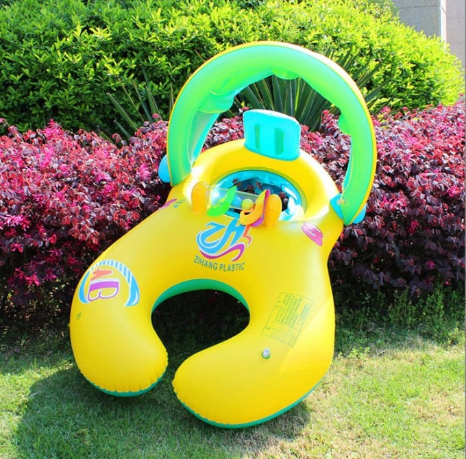 Inflatable Safety Swimming Ring Float Seat