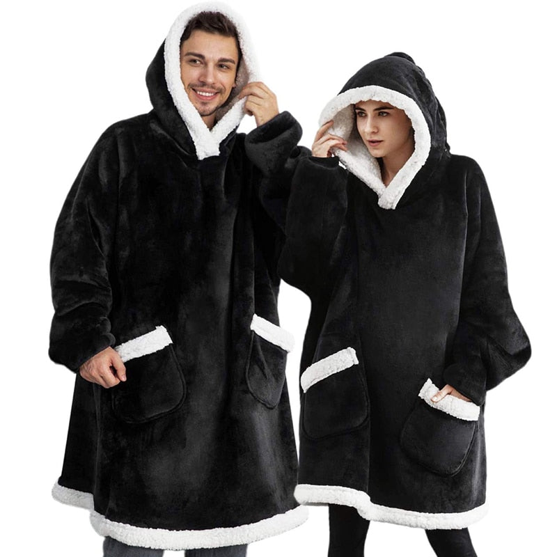 3Pieces Oversized Family Sherpa Hoodies