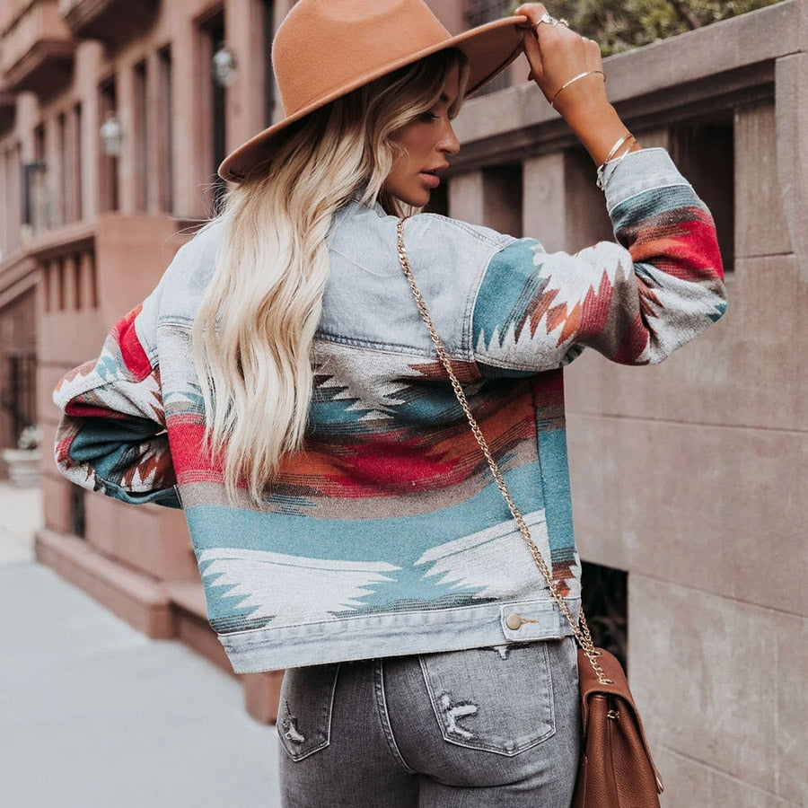 Vintage Casual Jeans Jackets