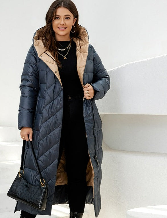 Classic Hooded Long Knee Coat