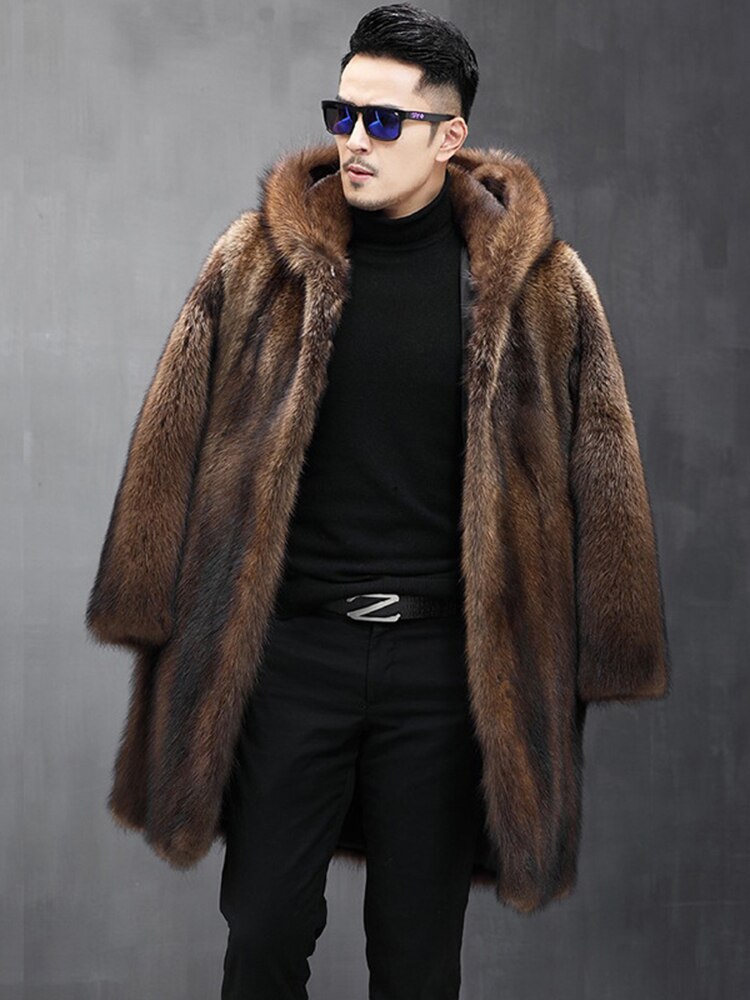 Casual Big Size Luxury Faux Fur