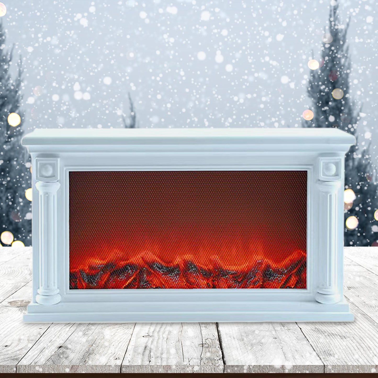 Electric fireplace heater Household