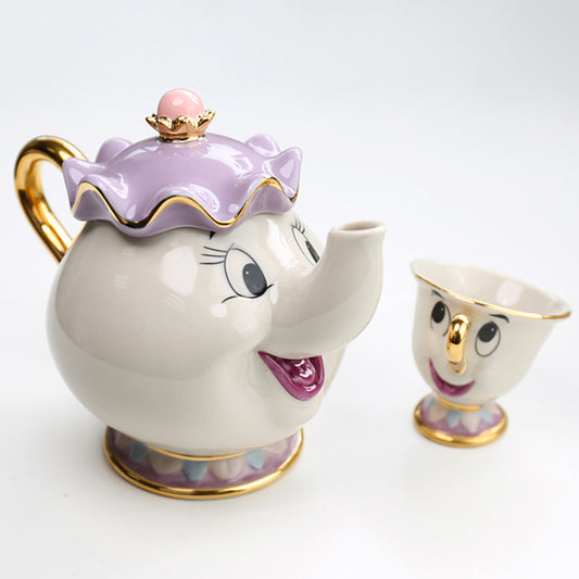 Beauty And The Beast Teapot Mug Mrs Potts