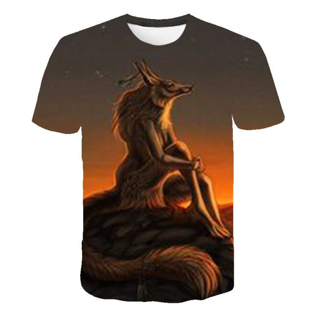 T-shirt imprimé en 3D