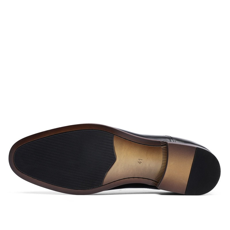 Luxe leren loafers