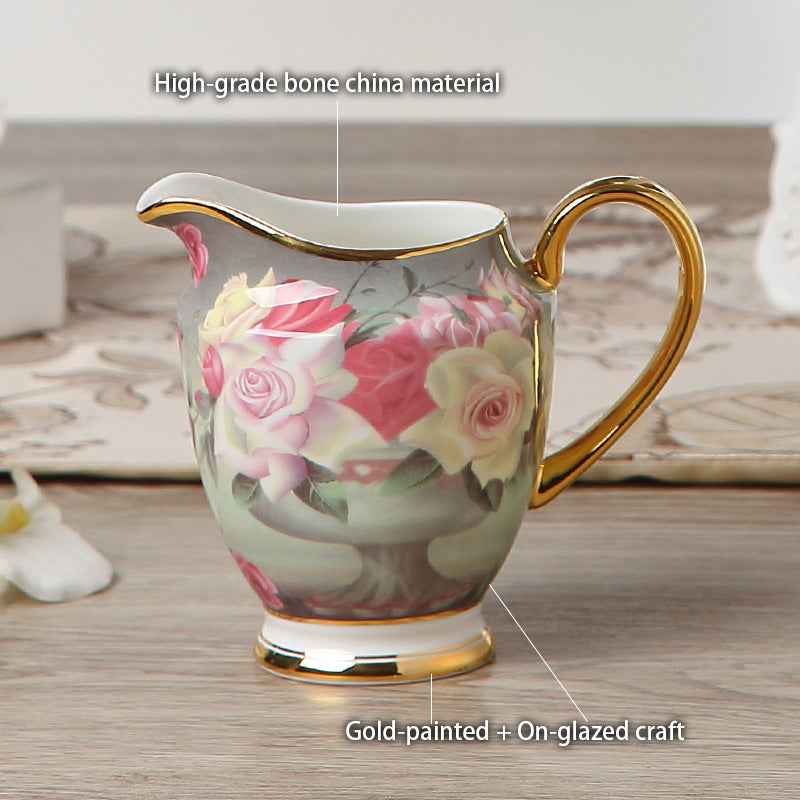 Vintage Rose Luxury British Style Cups Set