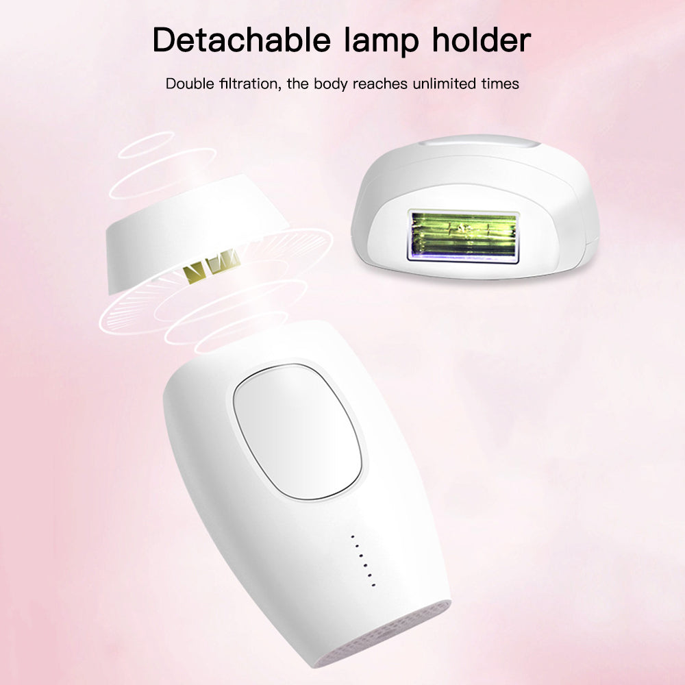 Pijnloze laser-epilator-permanente ontharing IPL 600000 Flash