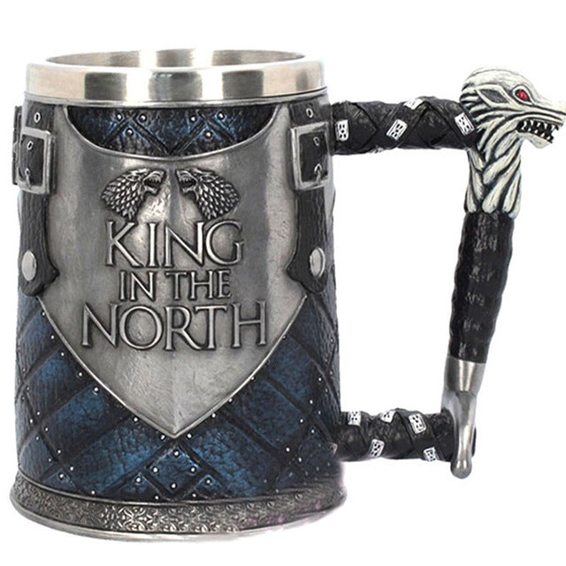 Original Stainless Steel Viking Drinking Mug